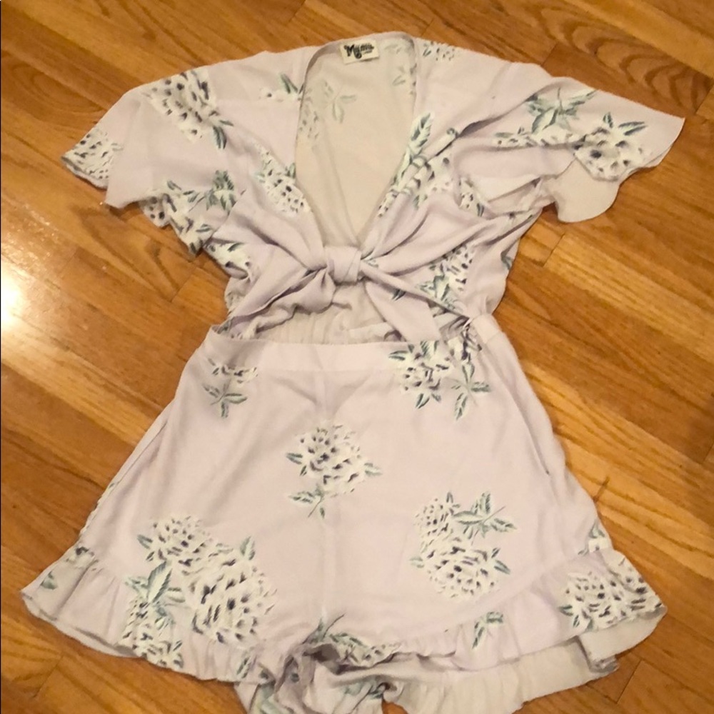Lavender Romper from Show Me Your Mumu